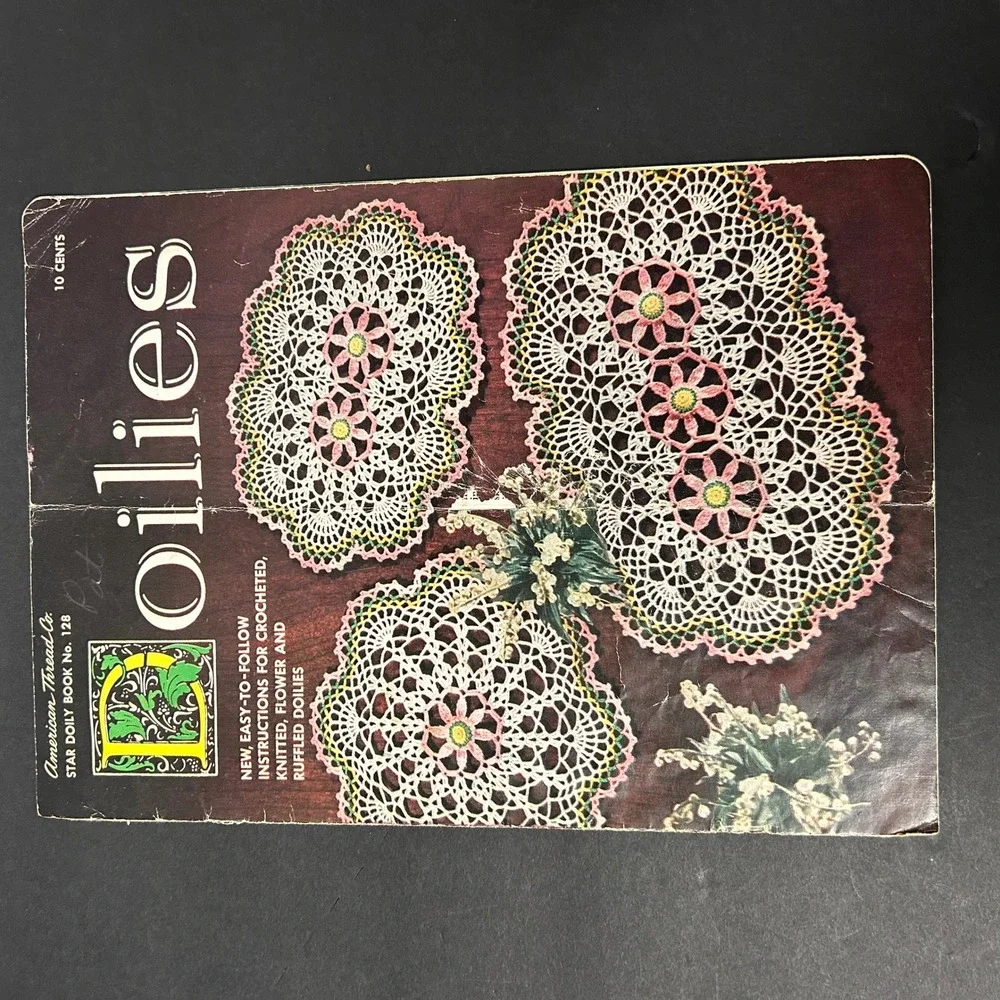 Vintage 1950s Knitting‎ Crochet Pattern Booklet Lot 1950s Good